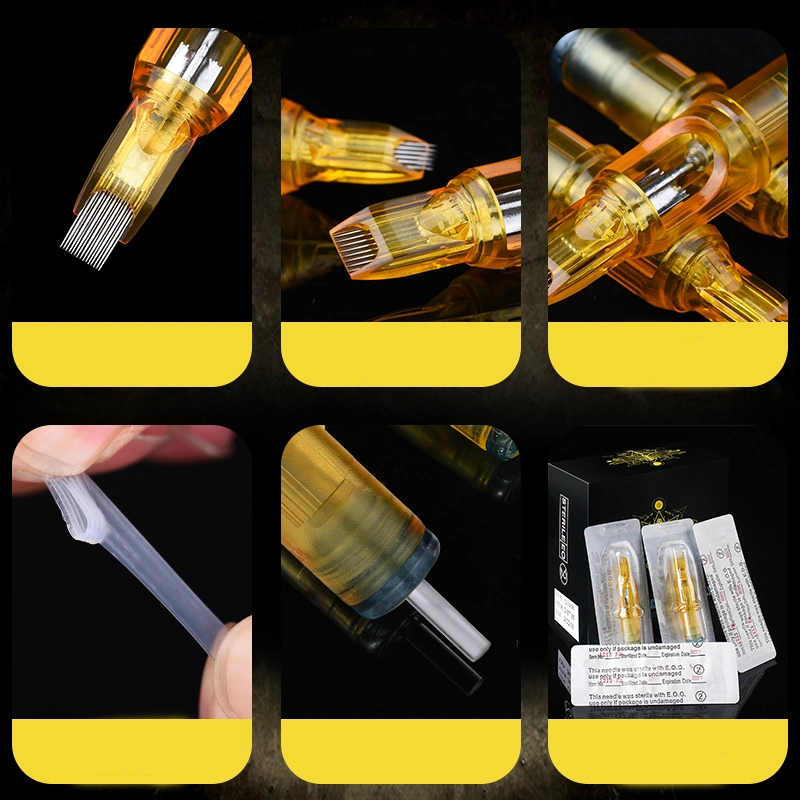 Hot Sale Disposable Sterile 1rl Permanent Professional Tattoo Needle Cartridge