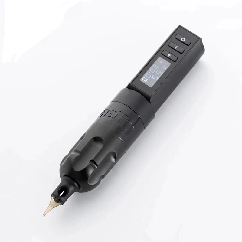 Newest Replaceable Rechargeable Battery Wireless Rotary Motor Digital Display Tattoo Battery Pen for Tattoo Kit